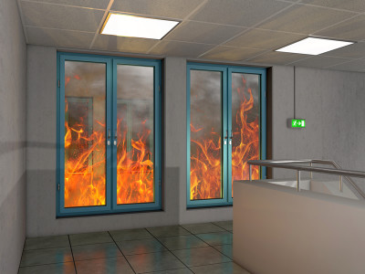 Brandschutztüren und Brandschutzfenster